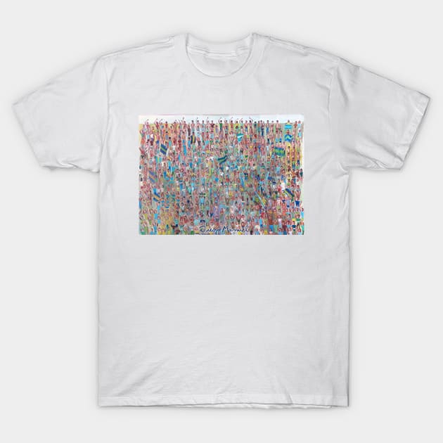 Great football grandstand T-Shirt by diegomanuel